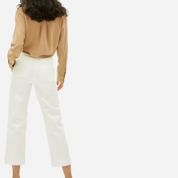 Everlane Straight Leg Jean Bone Regular XXS - Picture 2 of 6